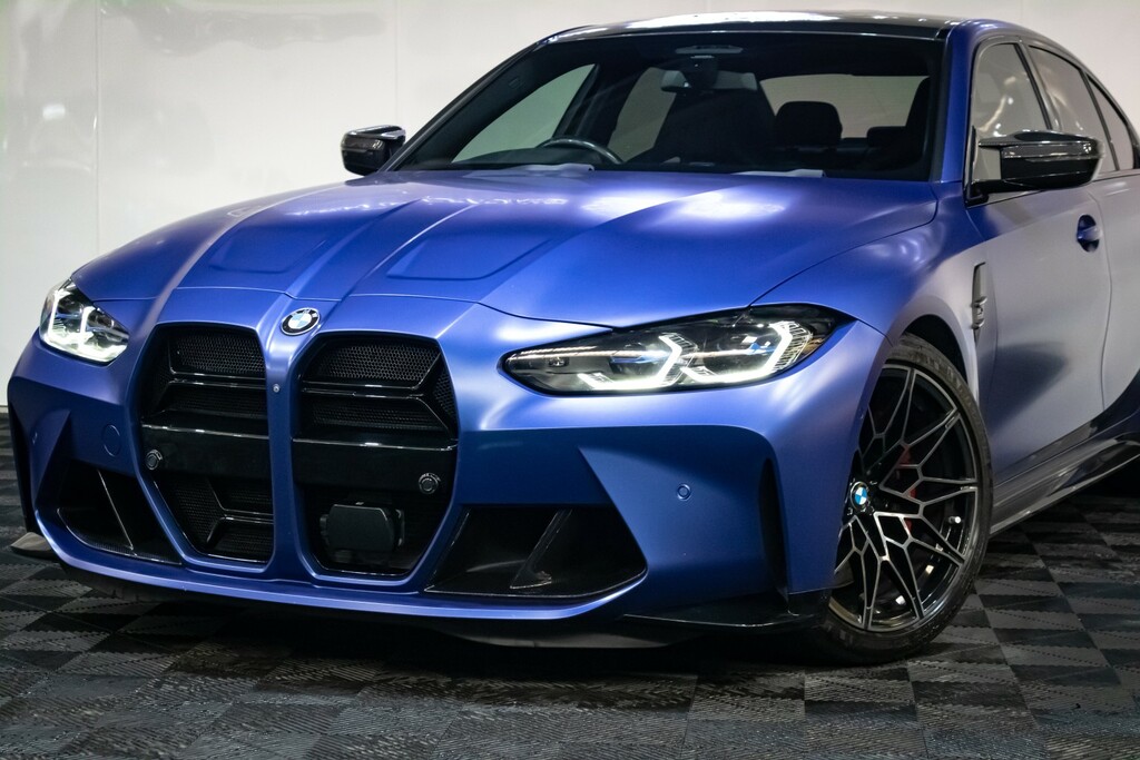 BMW M3 3.0 M3 Competition Saloon Blue #2