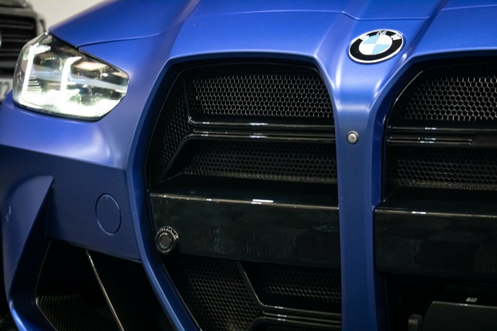 BMW M3 3.0 M3 Competition Saloon Blue #3
