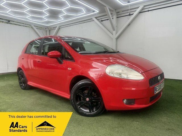 Fiat Grande Punto 2008 1.4 Dynamic Sport Red