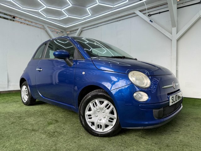 Fiat 500 2010 1.2 Pop Euro 4 Blue #4