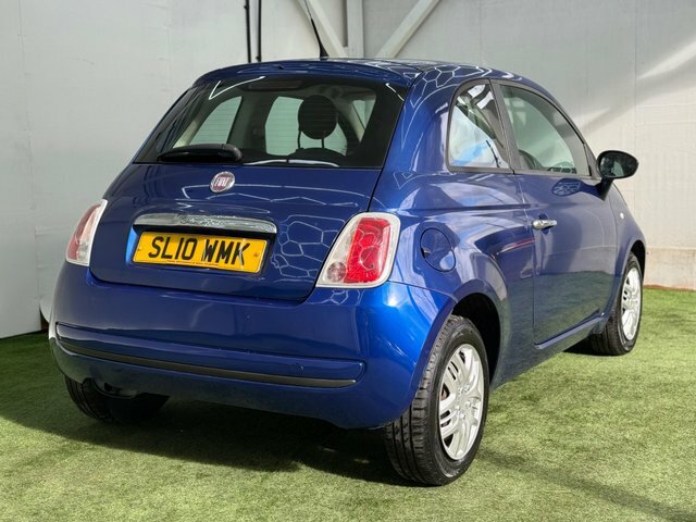 Fiat 500 2010 1.2 Pop Euro 4 Blue #6