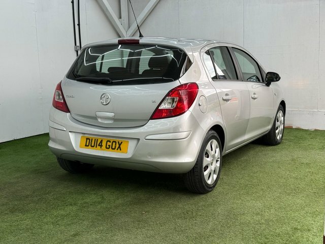 Vauxhall Corsa 2014 1.4 16V Exclusiv Euro 5 Ac Silver #6