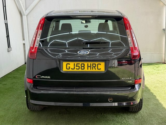 Ford C-Max 2008 Ford C-maxnbsp1.6 16V Zetec Ulez Black #7