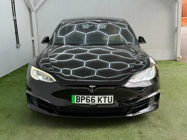 Tesla Model S 75D 380Kw 69Kwh Dual Motor Cream Beige Le Black #12