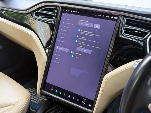 Tesla Model S 75D 380Kw 69Kwh Dual Motor Cream Beige Le Black #52