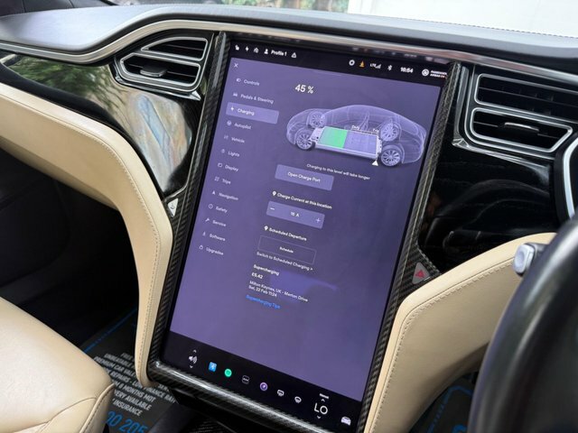 Tesla Model S 75D 380Kw 69Kwh Dual Motor Cream Beige Le Black #46