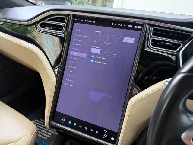 Tesla Model S 75D 380Kw 69Kwh Dual Motor Cream Beige Le Black #49