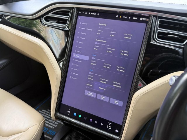 Tesla Model S 75D 380Kw 69Kwh Dual Motor Cream Beige Le Black #51
