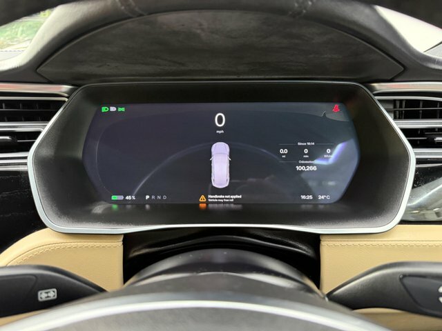 Tesla Model S 75D 380Kw 69Kwh Dual Motor Cream Beige Le Black #34