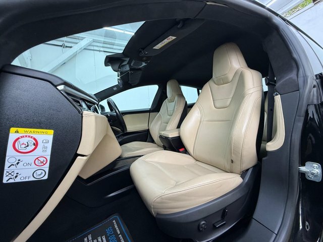 Tesla Model S 75D 380Kw 69Kwh Dual Motor Cream Beige Le Black #27