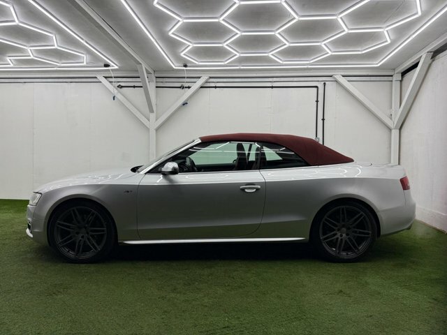 Audi S5 2010 3.0 Tfsi V6 Cabriolet S Tronic Qua Blue #9