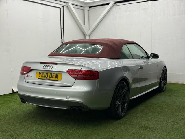 Audi S5 2010 3.0 Tfsi V6 Cabriolet S Tronic Quattro Euro 5 Silver #6