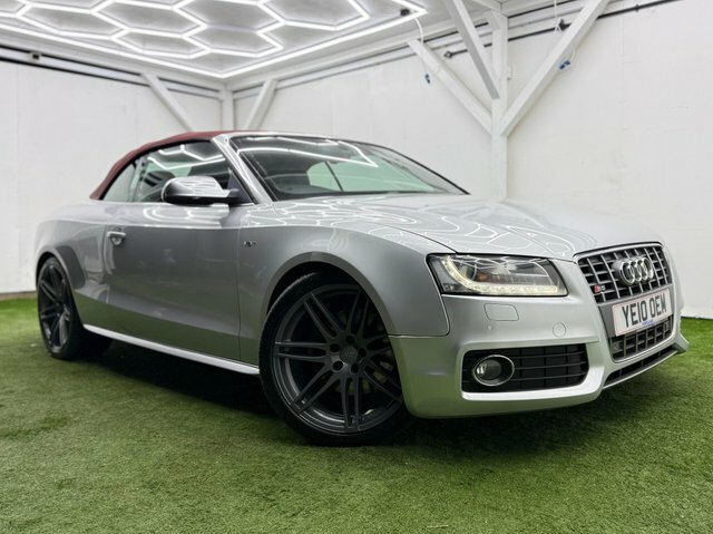 Audi S5 2010 3.0 Tfsi V6 Cabriolet S Tronic Quattro Euro 5 Silver #4