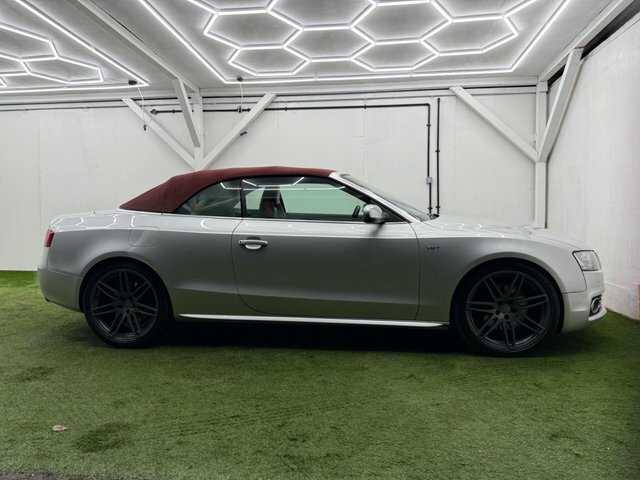 Audi S5 2010 3.0 Tfsi V6 Cabriolet S Tronic Quattro Euro 5 Silver #2
