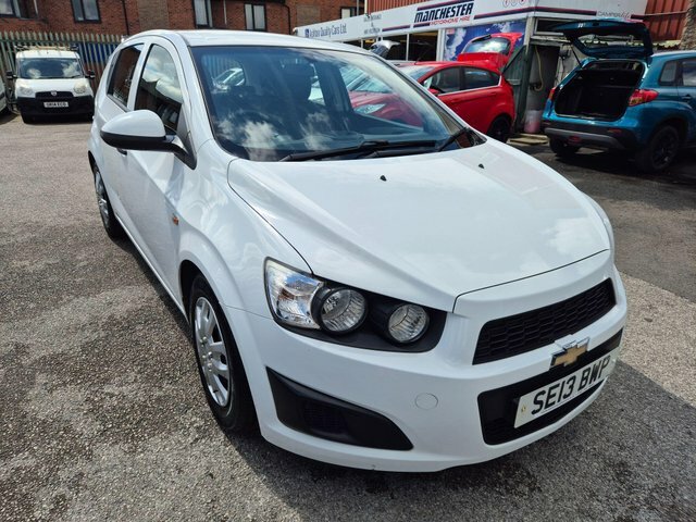 Chevrolet Aveo 1.2 Ls Euro 5 S S White #4
