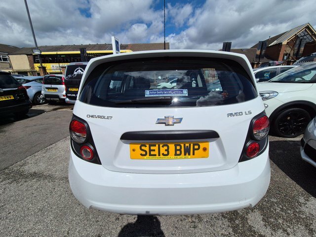 Chevrolet Aveo 1.2 Ls Euro 5 S S White #6