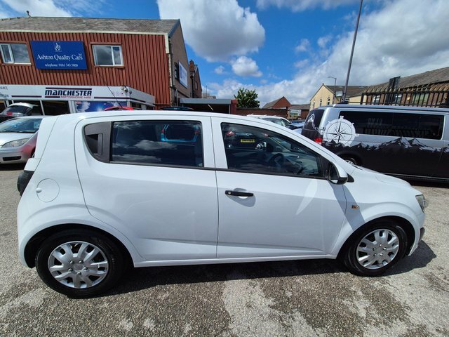 Chevrolet Aveo 1.2 Ls Euro 5 S S White #5