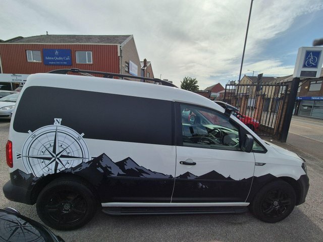 Volkswagen Caddy Camper Startline Camper Conversion White #6