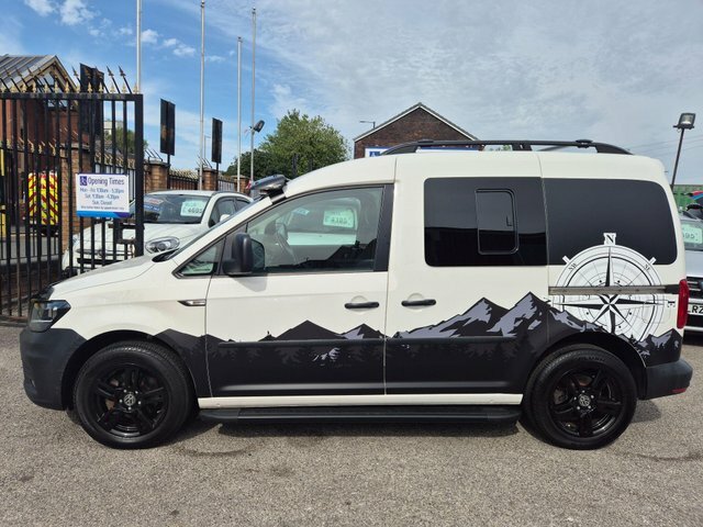 Volkswagen Caddy Camper Startline Camper Conversion White #2