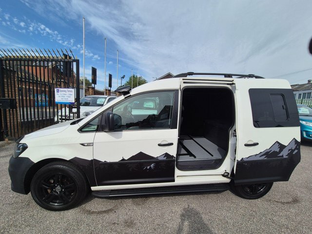 Volkswagen Caddy Camper Startline Camper Conversion White #3