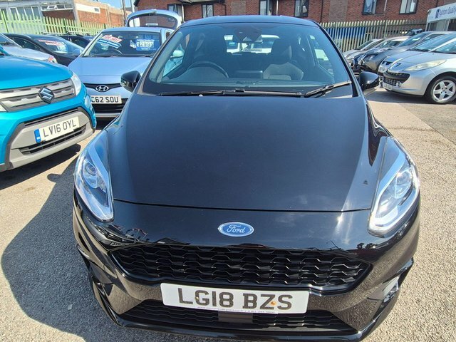 Ford Fiesta 1.0T Ecoboost St-line Euro 6 S S LG18BZS Black #3