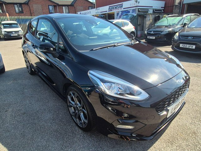 Ford Fiesta 1.0T Ecoboost St-line Euro 6 S S LG18BZS Black #4