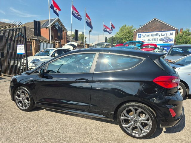 Ford Fiesta 1.0T Ecoboost St-line Euro 6 S S LG18BZS Black #6
