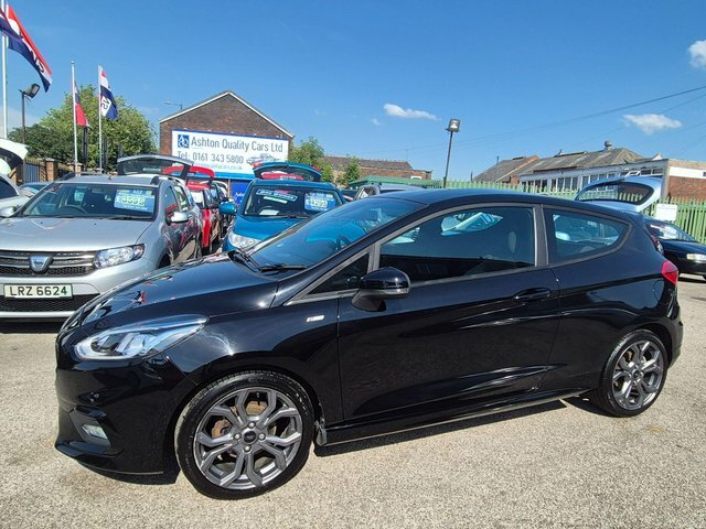 Ford Fiesta 1.0T Ecoboost St-line Euro 6 S S LG18BZS Black #2