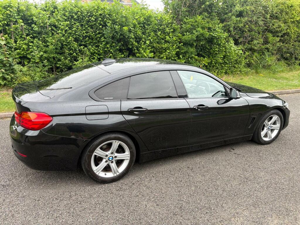 BMW 4 Series Gran Coupe Hatchback 2.0 420D Se Euro 6 Ss 2016 YG66FDV Black #3