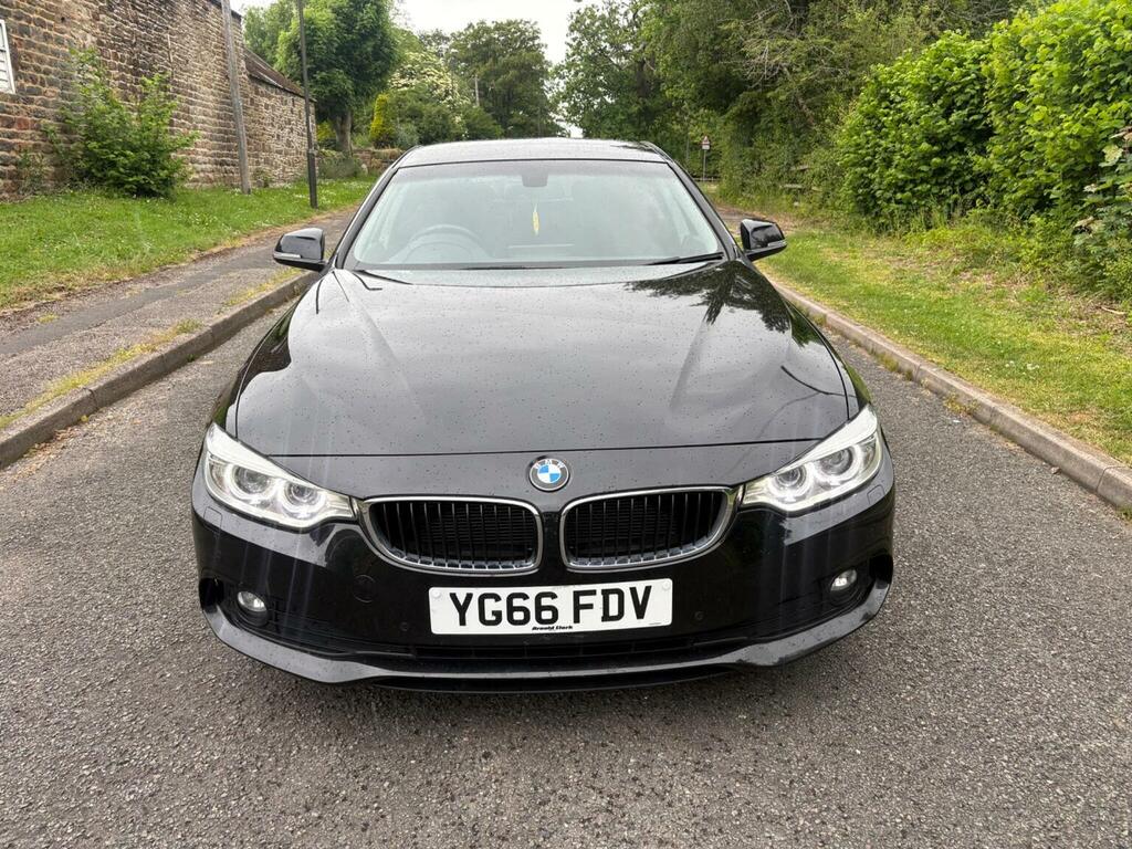 BMW 4 Series Gran Coupe Hatchback 2.0 420D Se Euro 6 Ss 2016 YG66FDV Black #5