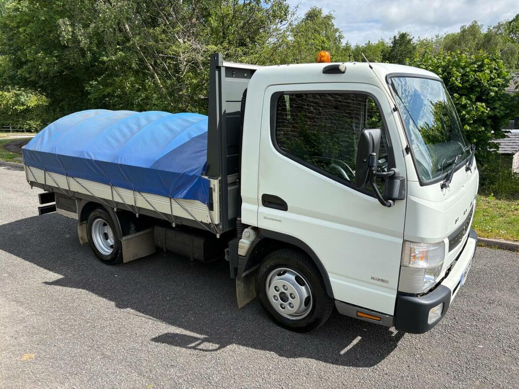 Mitsubishi Fuso Canter Chassis Cab 3.0 Td 3C13 Duonic Eev 201766 White #5