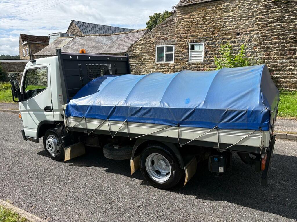 Mitsubishi Fuso Canter Chassis Cab 3.0 Td 3C13 Duonic Eev 201766 White #2