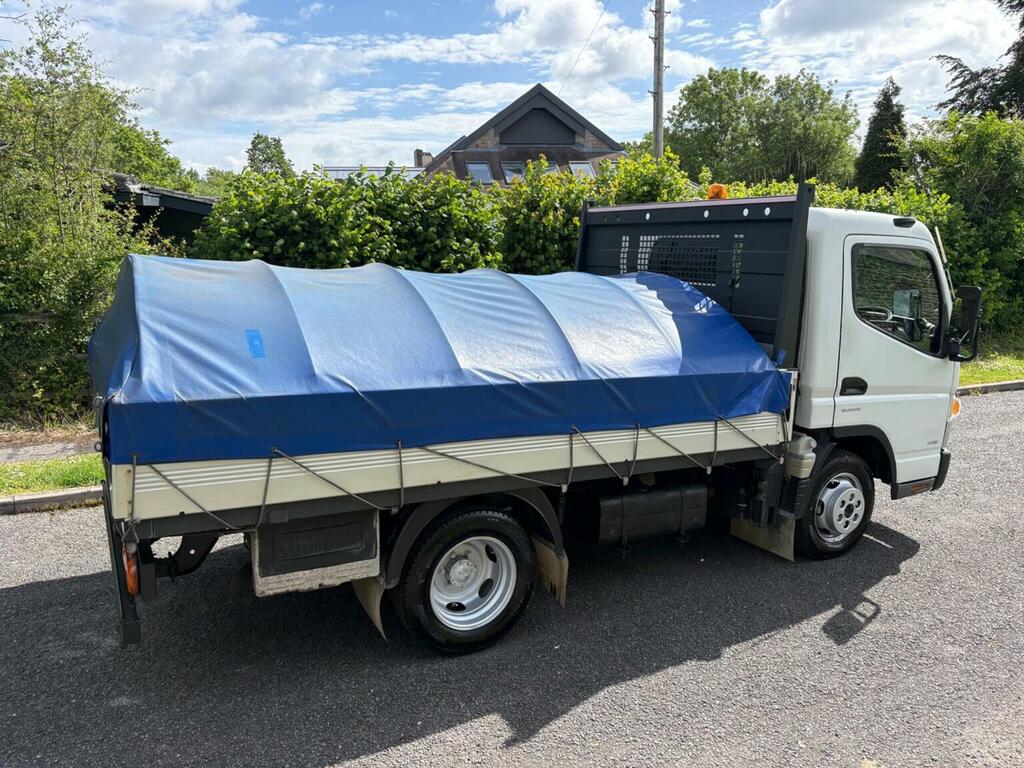 Mitsubishi Fuso Canter Chassis Cab 3.0 Td 3C13 Duonic Eev 201766 White #4