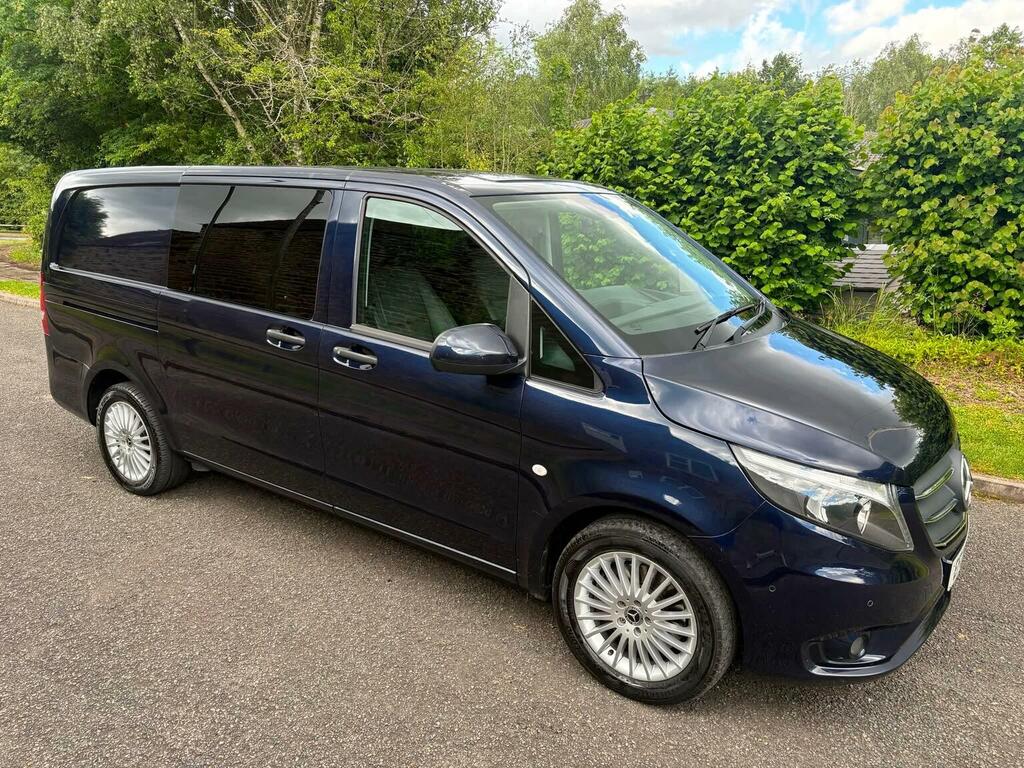 Mercedes-Benz Vito Combi Van 2.0 119 Cdi Premium Crew Van G-tronic Rw Blue #6