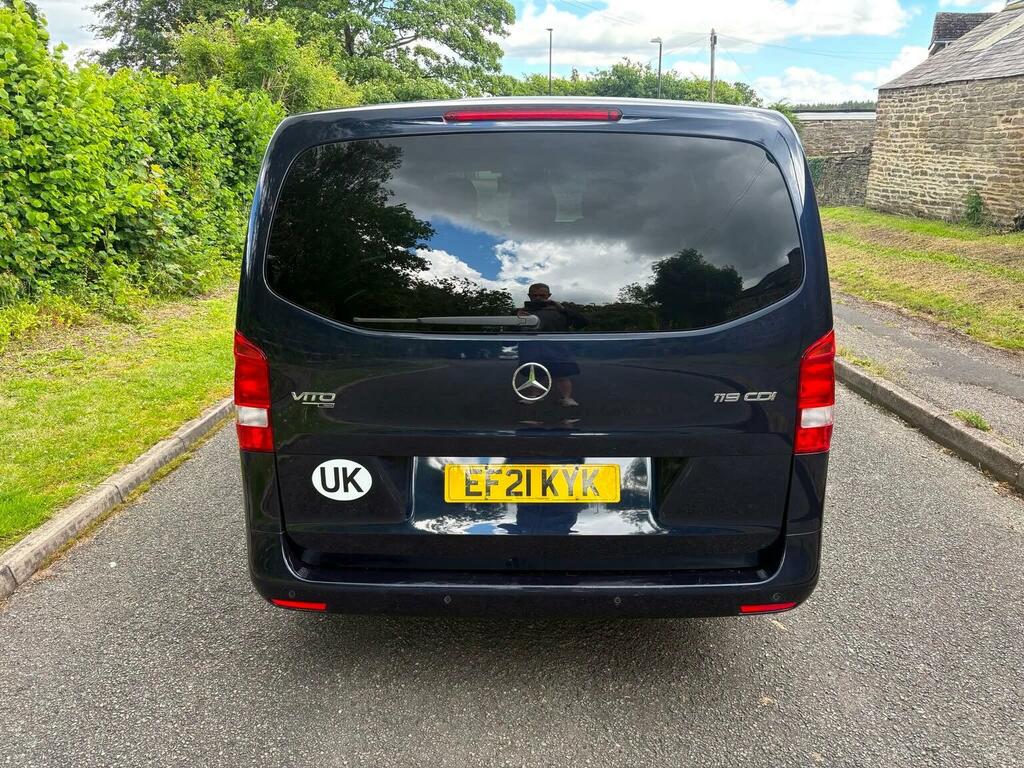 Mercedes-Benz Vito Combi Van 2.0 119 Cdi Premium Crew Van G-tronic Rw Blue #4