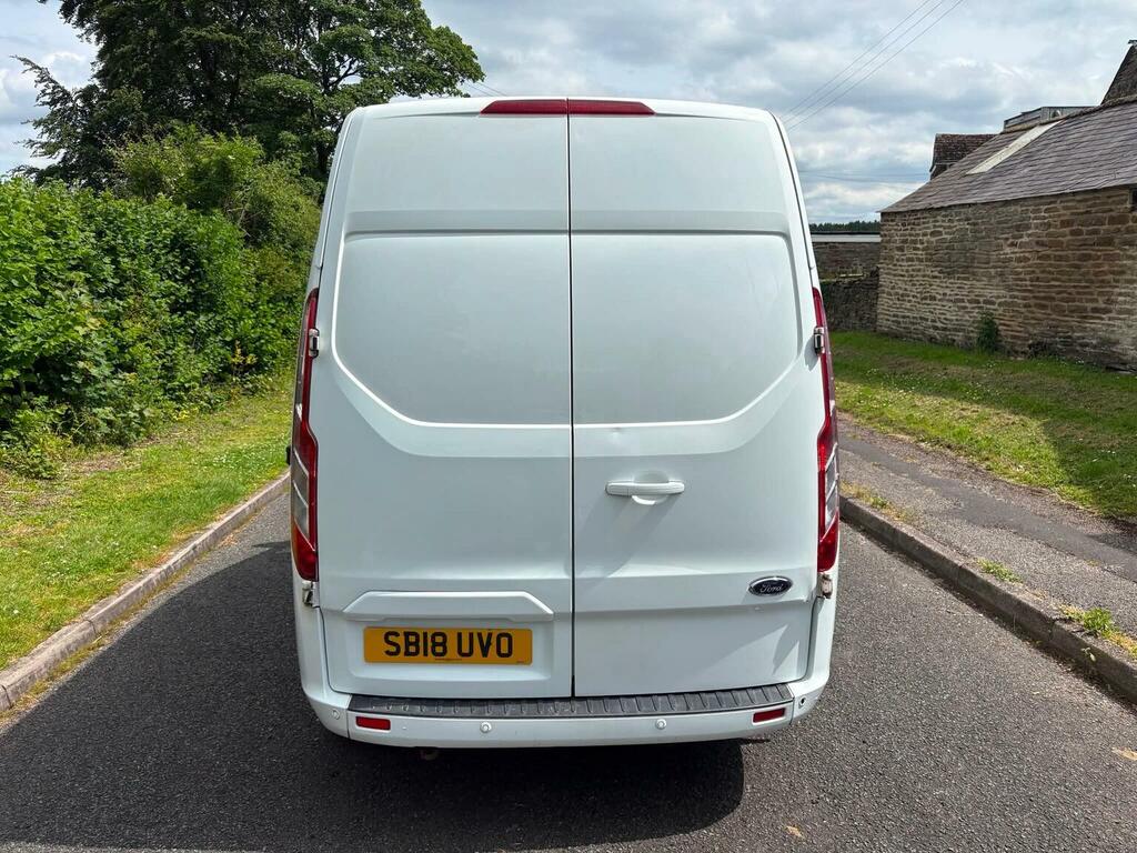 Ford Transit Custom Panel Van 2.0 Tdci 290 Limited L1 H2 201818 SB18UVO White #4
