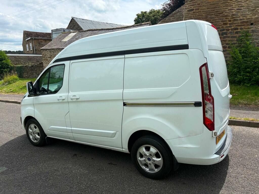 Ford Transit Custom Panel Van 2.0 Tdci 290 Limited L1 H2 201818 SB18UVO White #3
