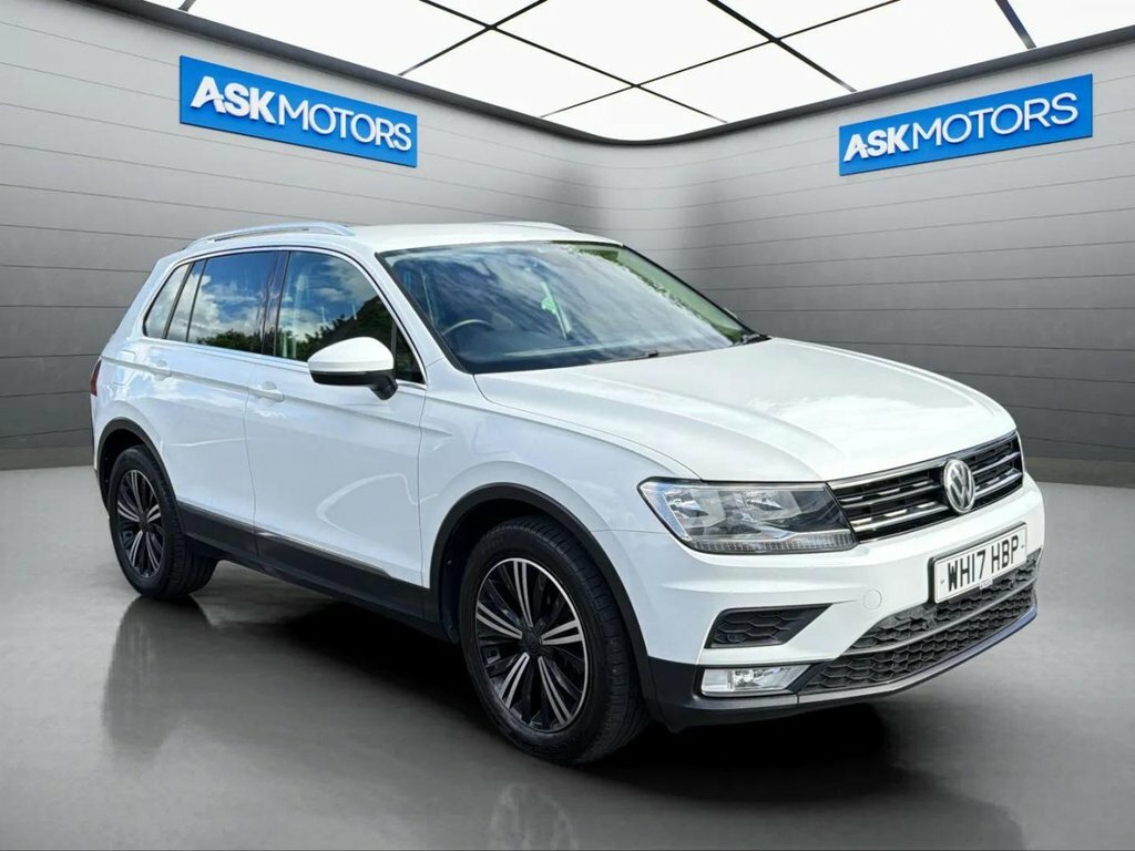 Volkswagen Tiguan 2L Se Navigation White #5