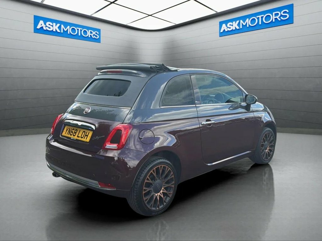 Fiat 500C 1.2L Collezione Grey #4