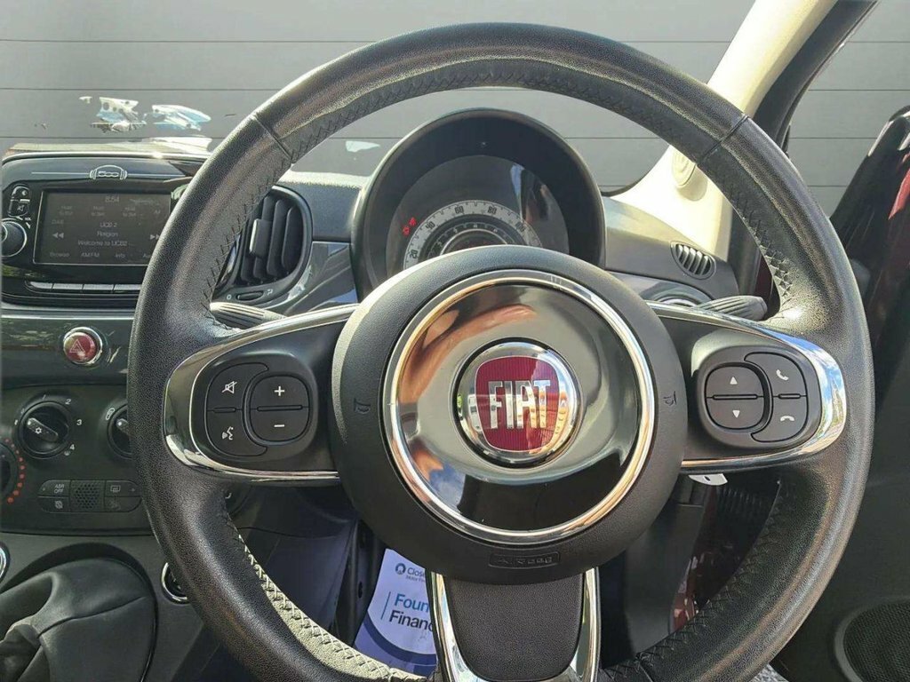 Fiat 500C C Lounge White #9