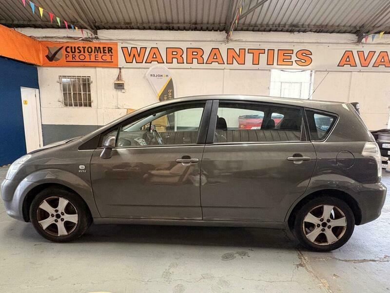 Toyota Corolla Verso 1.8 Vvt-i T3 Grey #6
