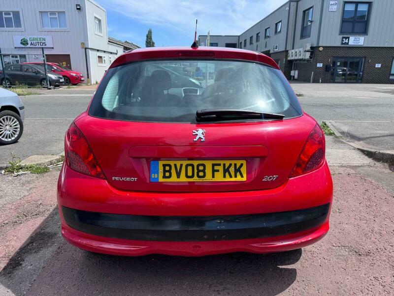 Peugeot 207 1.4 M Play Red #4