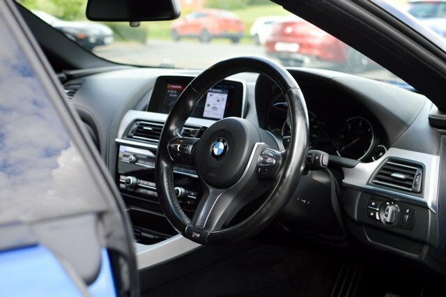 BMW 6 Series Gran Coupe 640D M Sport Saloon Blue #3