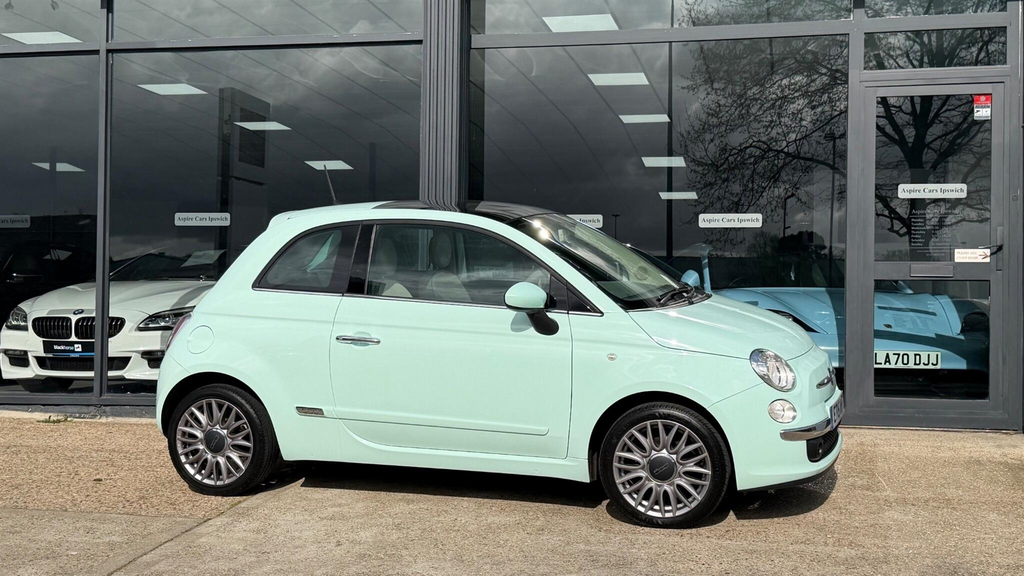 Fiat 500 1.2 Lounge Euro 6 Ss Green #3