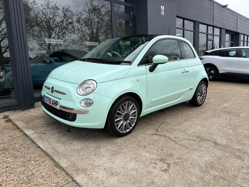 Fiat 500 1.2 Lounge Euro 6 Ss Green #2