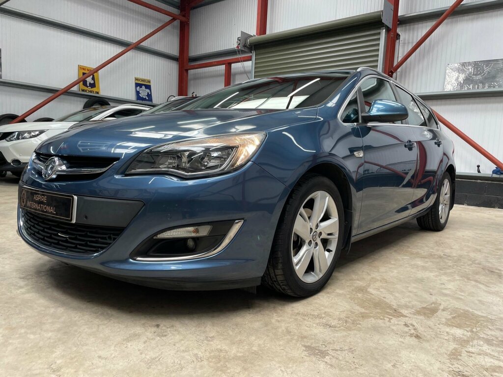 Vauxhall Astra 1.6 16V Sri Sports Tourer Euro 5 Blue #4