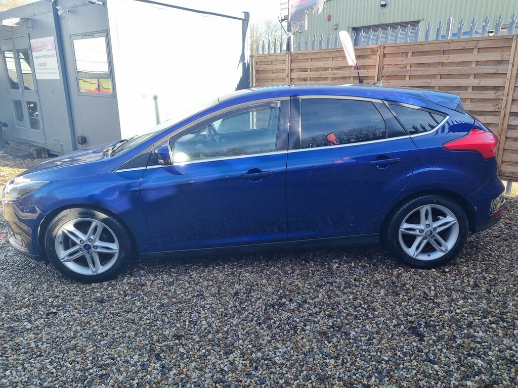 Ford Focus Hatchback 1.5 Tdci Zetec 201515 WO15HPX Blue #4