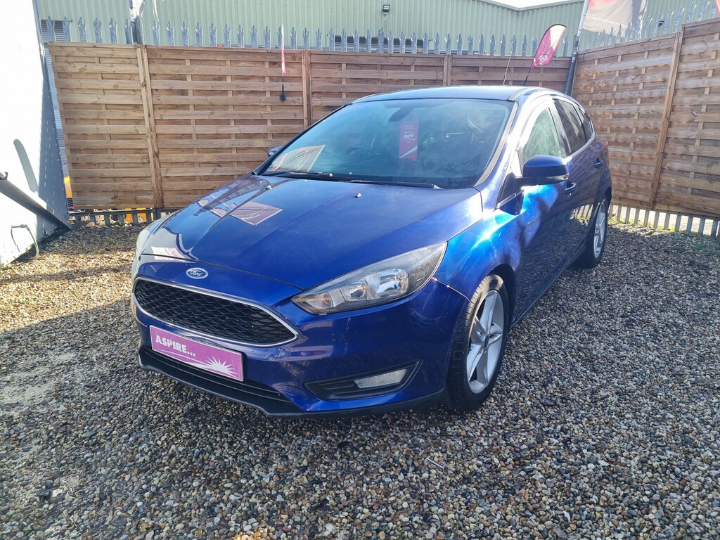 Ford Focus Hatchback 1.5 Tdci Zetec 201515 WO15HPX Blue #3