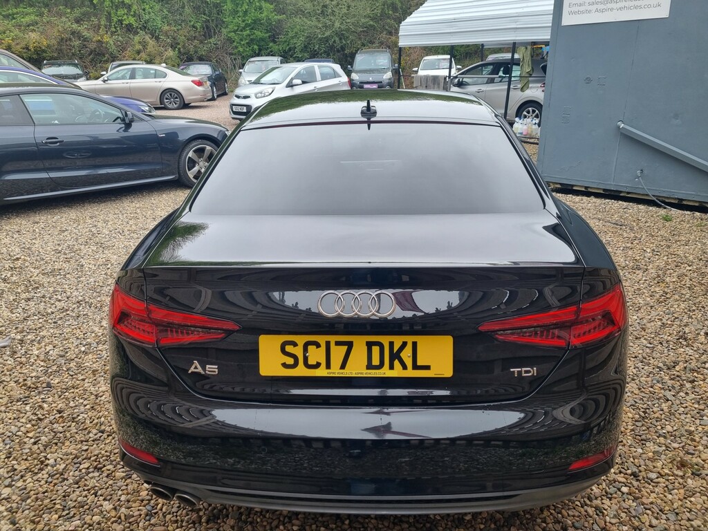 Audi A5 Coupe 2.0 Tdi Ultra S Line 2017 SC17DKL Black #5