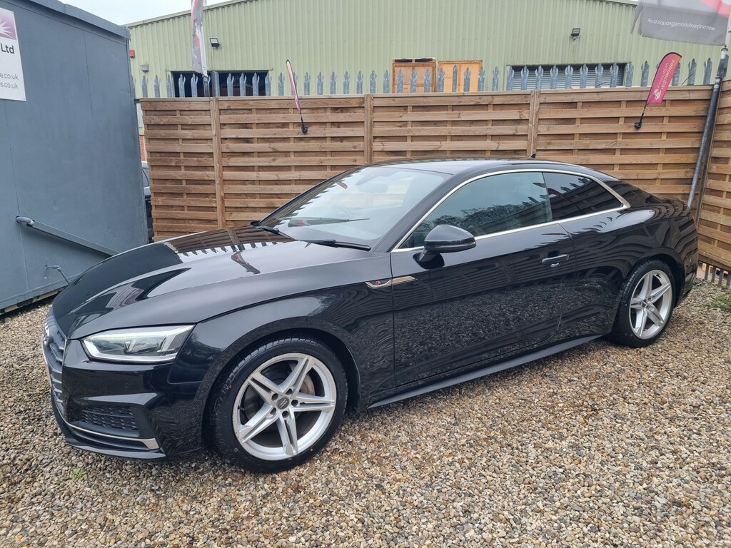 Audi A5 Coupe 2.0 Tdi Ultra S Line 2017 SC17DKL Black #4